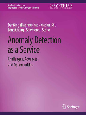 cover image of Anomaly Detection as a Service